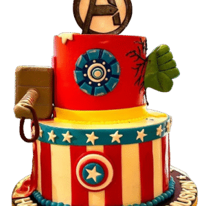 Avenger Birthday Cake
