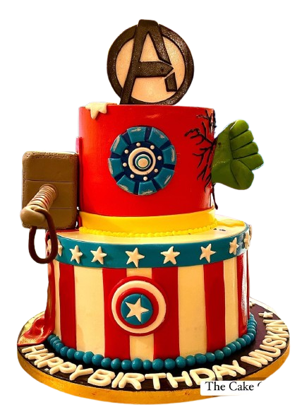 Avenger Birthday Cake