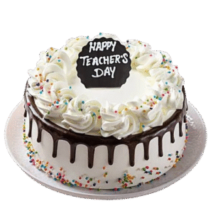 Teacher’s Day Chocolate Drip Cake