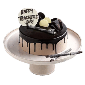 Chocolate Truffle Drip Teacher's Day Cake