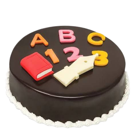 ABC 123 Teacher’s Day Cake
