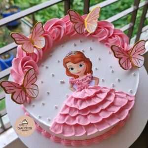 Princess Sofia Butterfly Cake